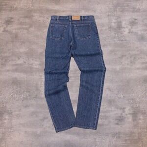 Vintage 1990's Levis 531 Stone Midwash Baggy Relax fit Tapper Indigo Denim